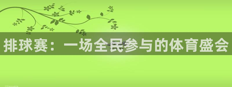 意昂4注册地址：排球赛：一场全民参与的体育盛会